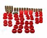 Energy Suspension 02-09 350Z / 03-07 Infiniti G35 Coupe Red Rear Control Arm Bushing Set