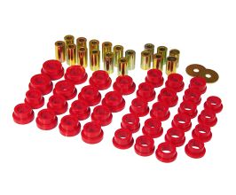 Prothane Nissan Rear Control/Radius Arm/Lower Link Bushings - Red for Infiniti Skyline V36