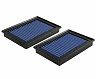 aFe Power MagnumFLOW Pro 5R OE Replacement Air Filter (Pair) 16-19 Infiniti Q50/60 V6-3.0L (tt) for Infiniti Q50 / Q60 Sport/Premium/Pure/Red Sport 400