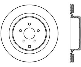 StopTech StopTech 09 Infiniti FX50 SportStop Cryo Slotted & Drilled Rear Left Rotor for Infiniti Skyline V37