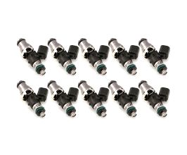 Injector Dynamics ID1050X Injectors 14mm (Grey) Adaptor Top (Set of 10) for Lamborghini Gallardo