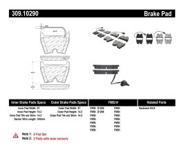 StopTech StopTech Performance Brake Pads for Lamborghini Gallardo