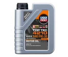 LIQUI MOLY 1L Top Tec 4210 Motor Oil 0W30 for Lamborghini Huracan