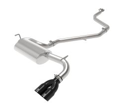 aFe Power POWER Takeda 2in to 2-1 304 SS Cat-Back Exhaust w/ Black Tips 11-17 Lexus CT200h 1.8L for Lexus CT 1