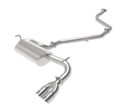 aFe Power POWER Takeda 2in to 2-1 304 SS Cat-Back Exhaust w/ Polished Tips 11-17 Lexus CT200h 1.8L for Lexus CT 1