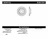 StopTech StopTech Sport Cross Drilled Brake Rotor - Front Left for Lexus CT200h