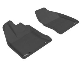 3D Mats 2011-2017 Lexus CT Hybrid Kagu 1st Row Floormat - Black for Lexus CT ZWA10