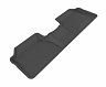 3D Mats 2011-2017 Lexus CT Hybrid Kagu 2nd Row Floormats - Black for Lexus CT200h