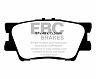 EBC 13+ Lexus ES300h 2.5 Hybrid Redstuff Rear Brake Pads