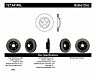 StopTech StopTech 07-09 Lexus ES 250/ES 300/ ES330/ES350 SportStop Slotted & Drilled Left Front Rotor for Lexus ES350