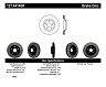 StopTech StopTech 07-09 Lexus ES 250/ES 300/ ES330/ES350 SportStop Slotted & Drilled Right Front Rotor for Lexus ES350