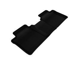 3D Mats 2007-2011 Toyota/Lexus Camry/ES Kagu 2nd Row Floormats - Black for Lexus ES XV40