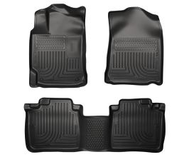 Husky Liners 13 Lexus ES300h / ES350 Weatherbeater Black Front & 2nd Seat Floor Liners for Lexus ES XV60