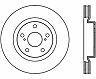 StopTech 07 Lexus ES350 / 09 Pontiac Vibe / 09 Toyota Matrix Front CRYO-STOP Brake Rotor for Lexus ES300h / ES350