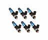 Injector Dynamics ID1050X Injectors 11mm (Blue) Adaptor Tops Denso Lower Cushions (Set of 6) for Lexus GS300