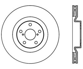 StopTech StopTech Slotted Sport Brake Rotor for Lexus GS 3