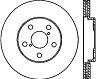 StopTech StopTech Power Slot 14-16 Lexus IS300/IS350 Front Left Slotted Cryo Rotor - Canada Spec for Lexus GS430 / GS450h / GS460 / GS350