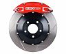 StopTech StopTech 13 Lexus GS350 Rear BBK Red ST-40 Calipers Slotted 345x28mm Rotors for Lexus GS350 / GS450h