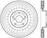StopTech StopTech 12-15 Lexus IS350 Cross Drilled Right Front Rotor for Lexus GS450h / GS350 / GS300