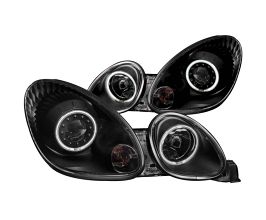 Anzo 1998-2005 Lexus Gs300 Projector Headlights w/ Halo Black for Lexus GS S160
