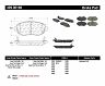 StopTech StopTech Performance 00-05 Lexus IS 250/300/350 / 02-09 SC 300/400/430 Front Brake Pads for Lexus GS300 / GS430 / GS400