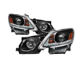 Spyder Lexus GS 300 / 350 / 450 06-11 Headlights - HID Model Only - Black PRO-YD-LG06-HID-DRL-BK for Lexus GS S190