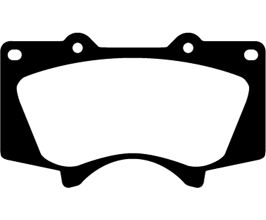 EBC 10+ Lexus GX460 4.6 Yellowstuff Front Brake Pads for Lexus GS S190