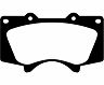 EBC 10+ Lexus GX460 4.6 Yellowstuff Front Brake Pads for Lexus GS460