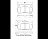 StopTech StopTech Street Touring 06 Lexus GS300/430 / 07-08 GS350 Rear Brake Pads