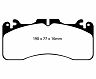 EBC 09+ Lexus LS460 4.6 Sport Greenstuff Front Brake Pads for Lexus GS F