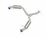 aFe Power POWER Takeda 06-13 Lexus IS250/IS350 SS Axle-Back Exhaust w/ Blue Flame Tips for Lexus IS350 / IS250