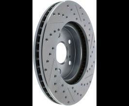 StopTech StopTech Select Sport Select Sport 06-15 Lexus IS250 Sport Slotted & Drilled Front Right Rotor for Lexus IS 2