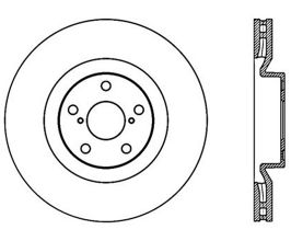 StopTech StopTech Slotted Sport Brake Rotor for Lexus IS 2