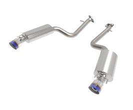aFe Power Lexus IS350 14-22 V6-3.5L Takeda Axle-Back Exhaust System- Blue Tip for Lexus IS 3 Late