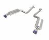 aFe Power Lexus IS350 14-22 V6-3.5L Takeda Axle-Back Exhaust System- Blue Tip for Lexus IS350 / IS250 / IS200t / IS300