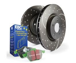 EBC S10 Kits Greenstuff Pads and GD Rotors for Lexus IS 3