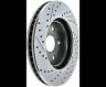 StopTech StopTech Select Sport 06-15 Lexus IS250 Sport Slotted & Drilled Front Left Rotor for Lexus IS250 Base/C/F Sport