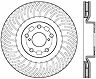 StopTech StopTech 11-14 Lexus GS300/350/400/430 (Will Not Fit F Sport) Slotted Sport Front Right Brake Rotor