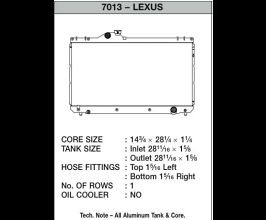 Cooling for Lexus IS XE10
