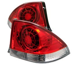 Spyder Lexus IS 300 01-03 LED Tail Lights Red Clear ALT-YD-LIS300-LED-RC for Lexus IS XE10