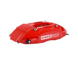 StopTech StopTech 00-05 Lexus IS 300 Fr BBK Kit w/Red ST-40 Calipers Slotted 332x32mm Rotor (Lwr up to 1.0in) for Lexus IS XE10