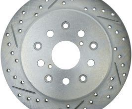 StopTech StopTech 01-05 Lexus IS300 / 02-10 Lexus SC430 Sport Slotted & Drilled Rear Right Brake Rotor for Lexus IS XE10