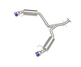 aFe Power POWER Takeda 06-13 Lexus IS250/IS350 SS Axle-Back Exhaust w/ Blue Flame Tips for Lexus IS XE20