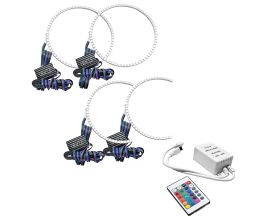 Oracle Lighting Lexus IS 250 06-08 Halo Kit - ColorSHIFT w/ Simple Controller for Lexus IS XE20