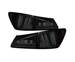 Spyder Lexus IS250 06-08 LED Tail Lights Black Smoke ALT-YD-LIS06-LED-BSM for Lexus IS XE20