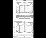 StopTech StopTech Sport Brake Pads w/Shims and Hardware - Rear for Lexus IS250
