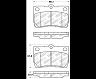 StopTech StopTech 06-13 Lexus IS250 Street Performance Rear Brake Pads