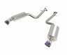 aFe Power Lexus IS350 14-22 V6-3.5L Takeda Axle-Back Exhaust System- Blue Tip