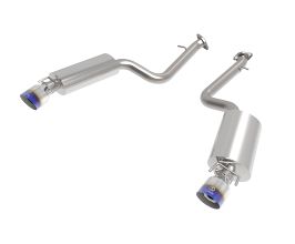 aFe Power Lexus IS350 14-22 V6-3.5L Takeda Axle-Back Exhaust System- Blue Tip for Lexus IS XE30