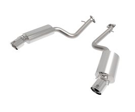 aFe Power Lexus IS350 14-22 V6-3.5L Takeda Axle-Back Exhaust System- Polished Tip for Lexus IS XE30